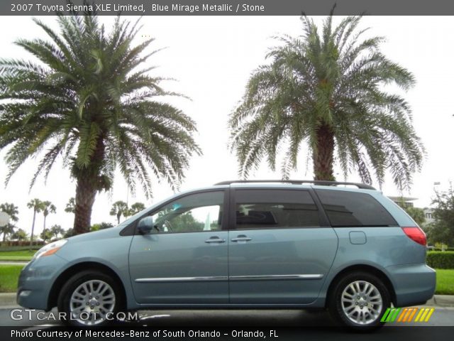 2007 Toyota Sienna XLE Limited in Blue Mirage Metallic