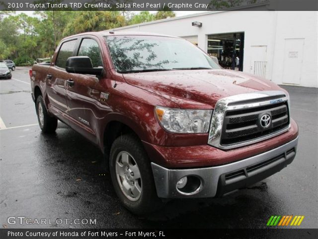 2010 Toyota Tundra TRD CrewMax in Salsa Red Pearl