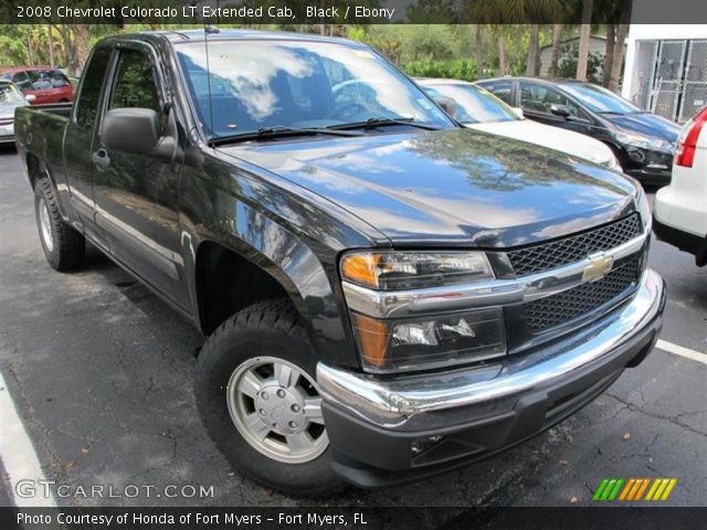 2008 Chevrolet Colorado LT Extended Cab in Black