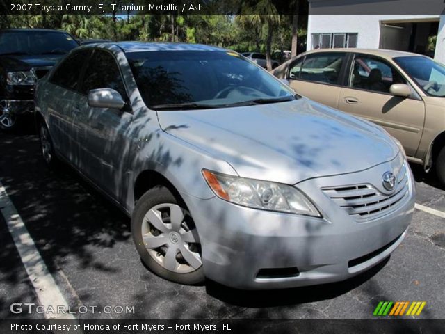 2007 Toyota Camry LE in Titanium Metallic