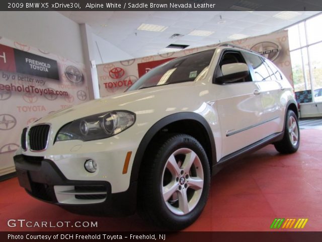 2009 BMW X5 xDrive30i in Alpine White
