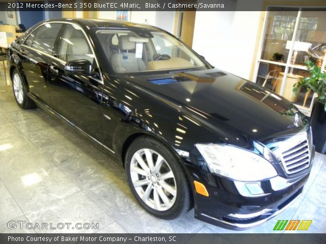 2012 Mercedes-Benz S 350 BlueTEC 4Matic in Black