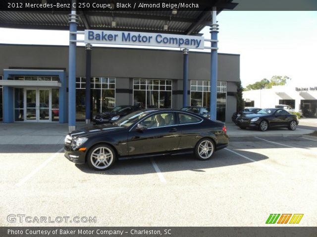 2012 Mercedes-Benz C 250 Coupe in Black
