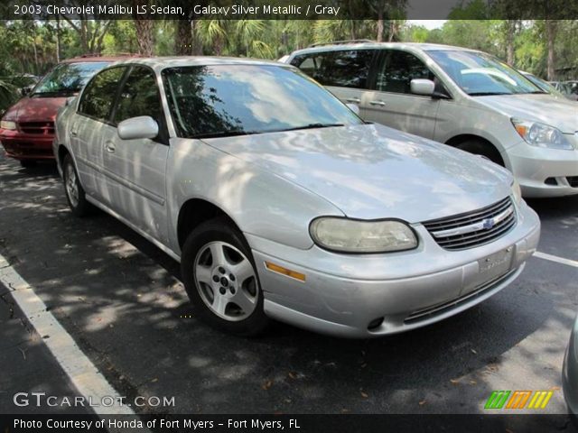 2003 Chevrolet Malibu LS Sedan in Galaxy Silver Metallic
