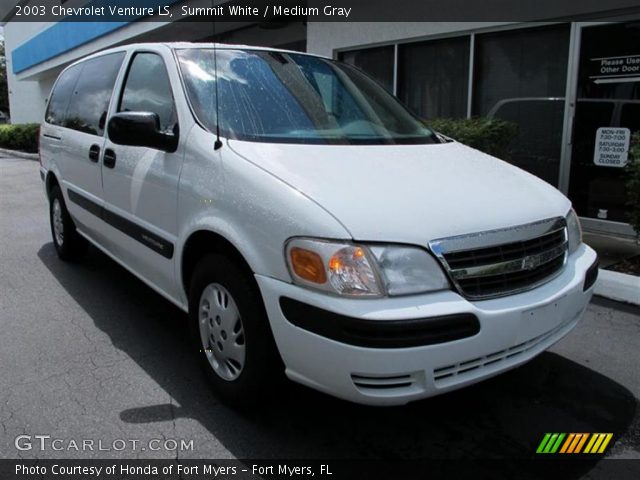 2003 Chevrolet Venture LS in Summit White