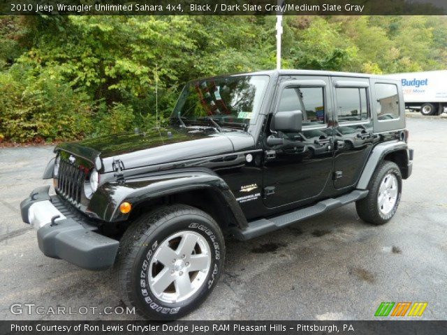 2010 Jeep Wrangler Unlimited Sahara 4x4 in Black
