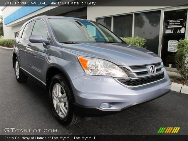 2011 Honda CR-V EX-L in Glacier Blue Metallic