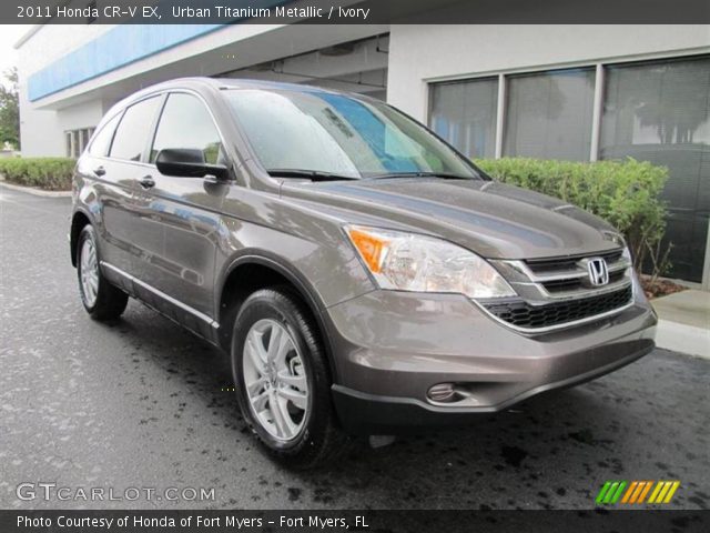 2011 Honda CR-V EX in Urban Titanium Metallic