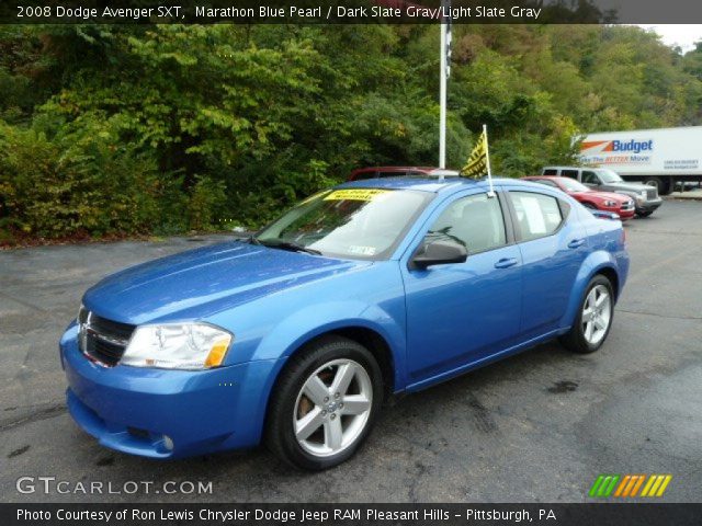 2008 Dodge Avenger SXT in Marathon Blue Pearl