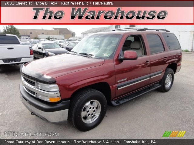 2001 Chevrolet Tahoe LT 4x4 in Redfire Metallic