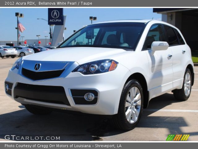 2012 Acura RDX  in Bellanova White Pearl