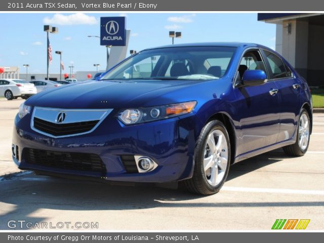 2011 Acura TSX Sedan in Vortex Blue Pearl