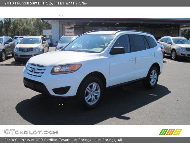 2010 Hyundai Santa Fe GLS in Pearl White
