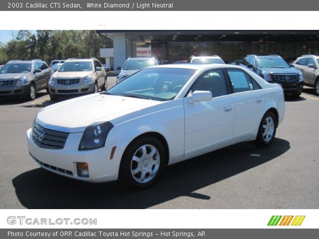 2003 Cadillac CTS Sedan in White Diamond