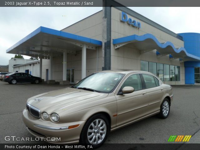 2003 Jaguar X-Type 2.5 in Topaz Metallic