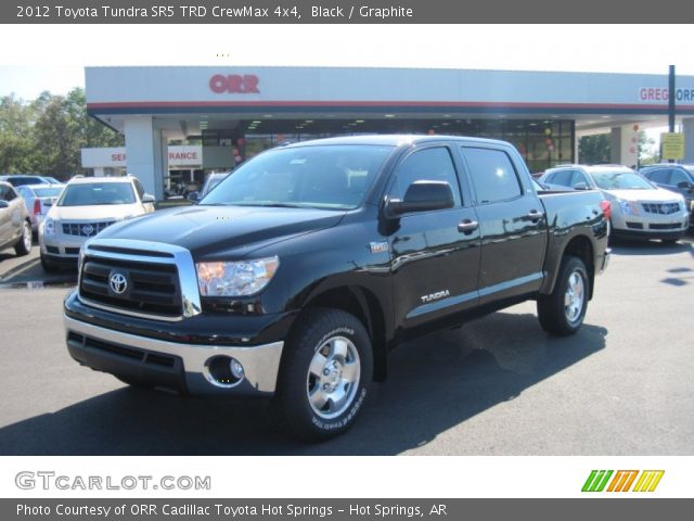 2012 Toyota Tundra SR5 TRD CrewMax 4x4 in Black
