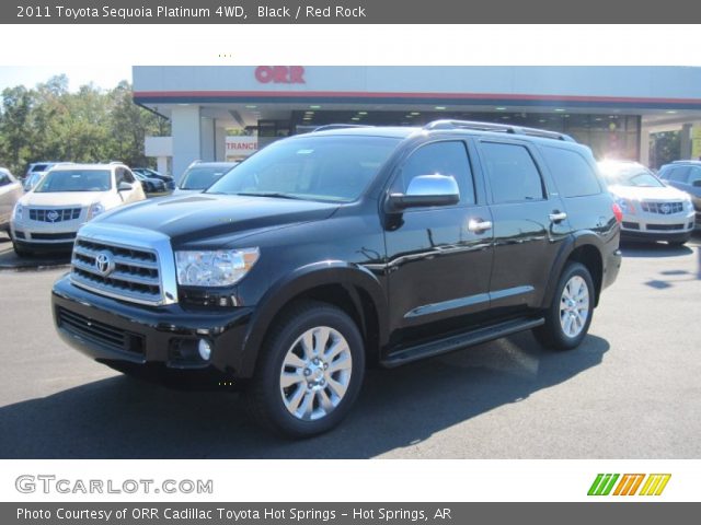 2011 Toyota Sequoia Platinum 4WD in Black
