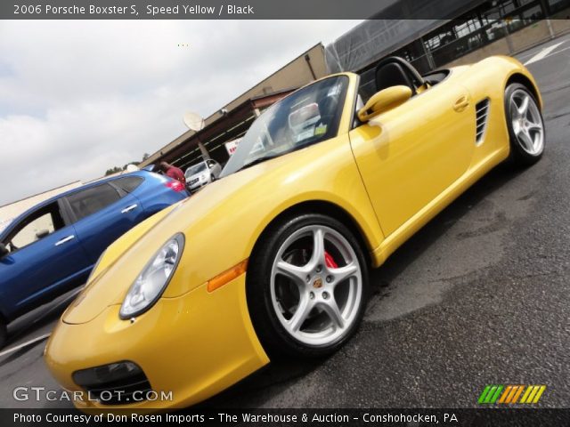 2006 Porsche Boxster S in Speed Yellow