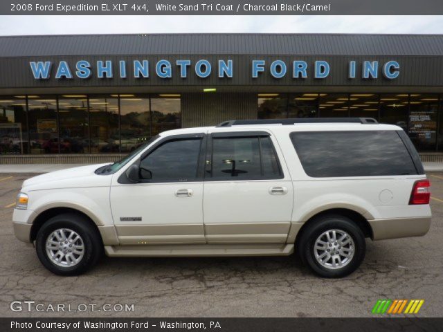 2008 Ford Expedition EL XLT 4x4 in White Sand Tri Coat