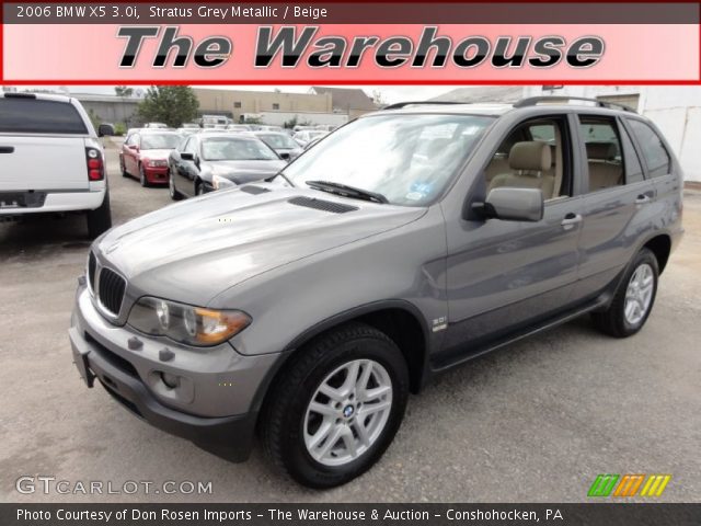 2006 BMW X5 3.0i in Stratus Grey Metallic
