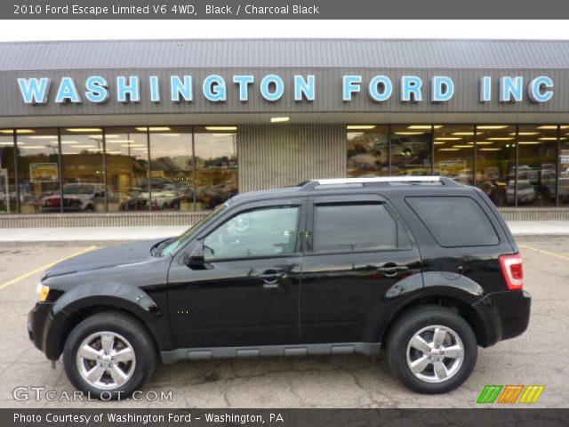 2010 Ford Escape Limited V6 4WD in Black