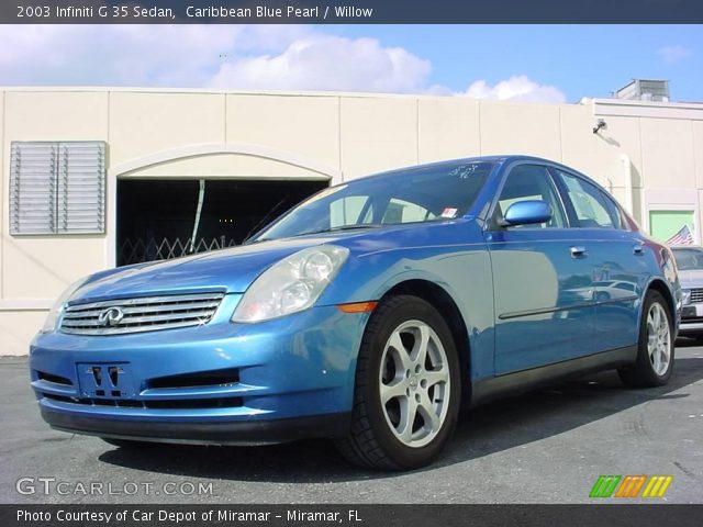 2003 Infiniti G 35 Sedan in Caribbean Blue Pearl