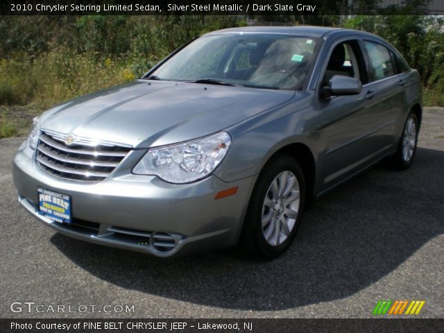 2010 Chrysler Sebring Limited Sedan in Silver Steel Metallic