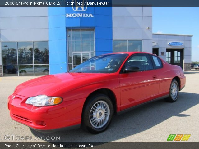 2000 Chevrolet Monte Carlo LS in Torch Red