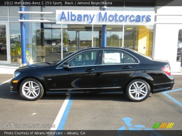 2012 Mercedes-Benz C 250 Sport in Black