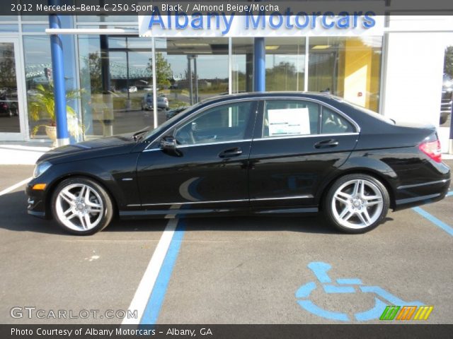 2012 Mercedes-Benz C 250 Sport in Black