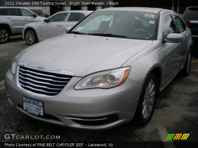 2012 Chrysler 200 Touring Sedan in Bright Silver Metallic