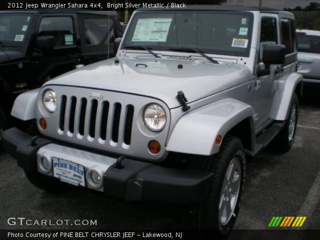 2012 Jeep Wrangler Sahara 4x4 in Bright Silver Metallic