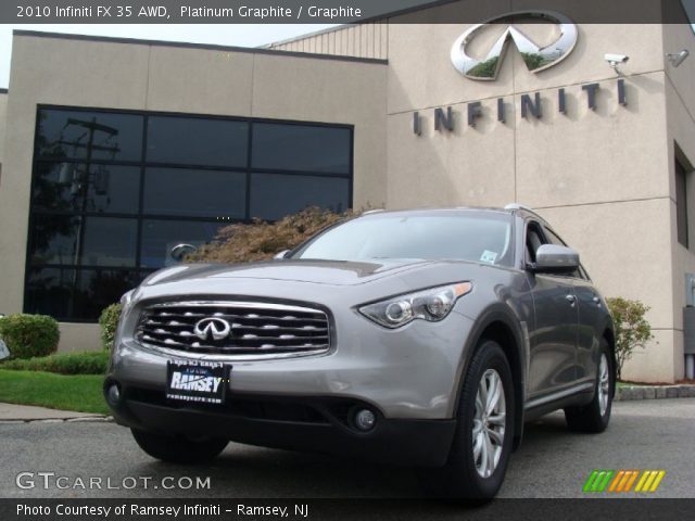 2010 Infiniti FX 35 AWD in Platinum Graphite