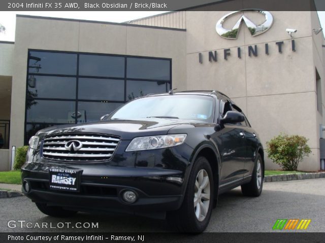 2004 Infiniti FX 35 AWD in Black Obsidian