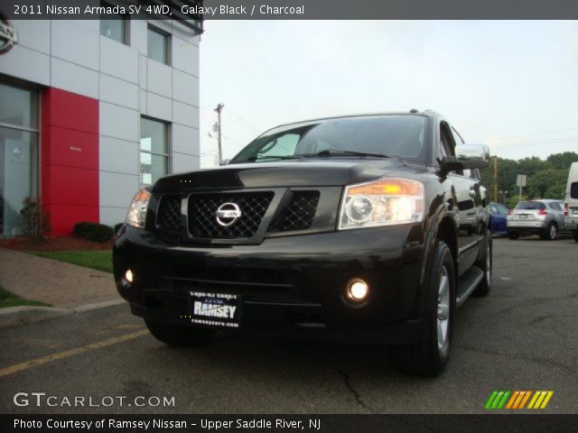 2011 Nissan Armada SV 4WD in Galaxy Black
