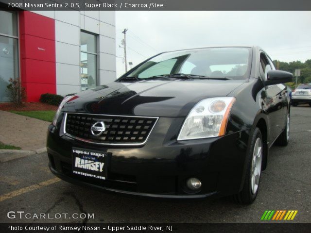 2008 Nissan Sentra 2.0 S in Super Black