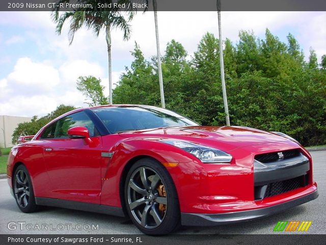 2009 Nissan GT-R Premium in Solid Red