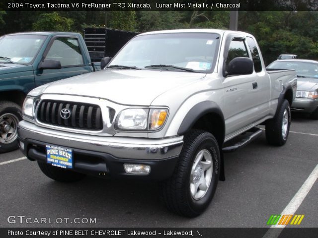2004 Toyota Tacoma V6 PreRunner TRD Xtracab in Lunar Mist Metallic