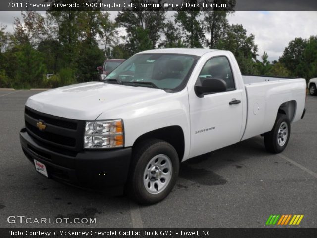 2011 Chevrolet Silverado 1500 Regular Cab in Summit White