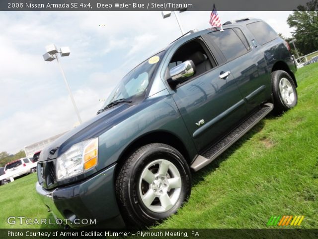 2006 Nissan Armada SE 4x4 in Deep Water Blue