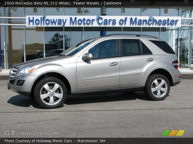 2009 Mercedes-Benz ML 350 4Matic in Pewter Metallic