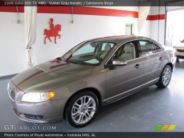 2008 Volvo S80 T6 AWD in Oyster Gray Metallic