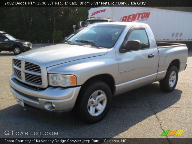 2002 Dodge Ram 1500 SLT Regular Cab in Bright Silver Metallic