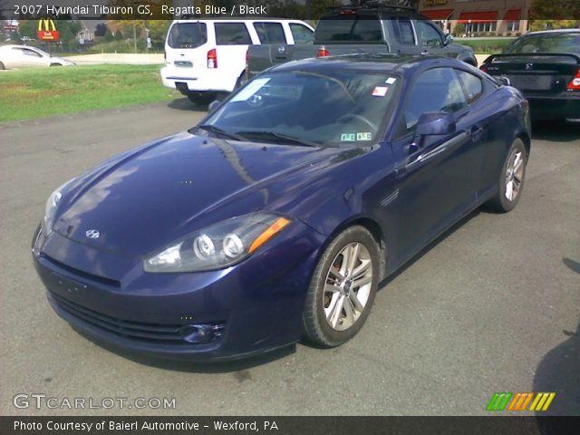 2007 Hyundai Tiburon GS in Regatta Blue