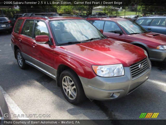 2006 Subaru Forester 2.5 X L.L.Bean Edition in Garnet Red Pearl