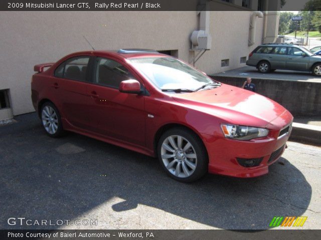 2009 Mitsubishi Lancer GTS in Rally Red Pearl