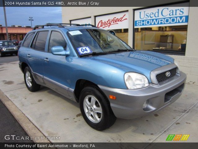 2004 Hyundai Santa Fe GLS 4WD in Arctic Blue
