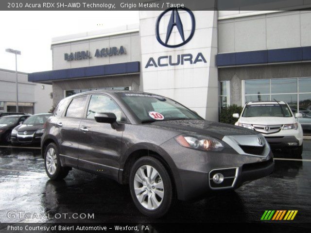 2010 Acura RDX SH-AWD Technology in Grigio Metallic