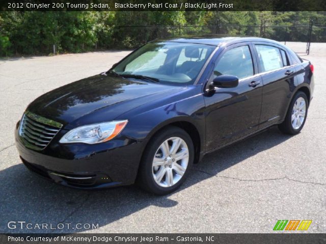 2012 Chrysler 200 Touring Sedan in Blackberry Pearl Coat