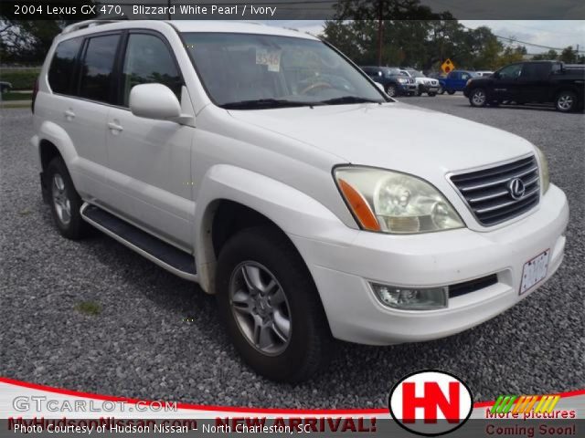 2004 Lexus GX 470 in Blizzard White Pearl